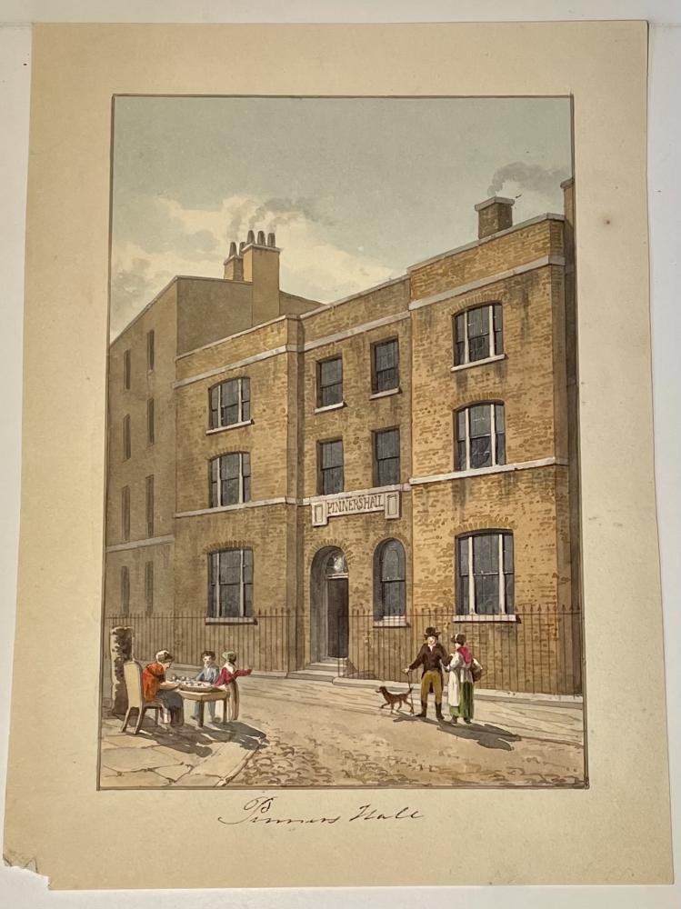 Zantiques.co.uk SHEPHERD London Landmark Pinners Hall in the